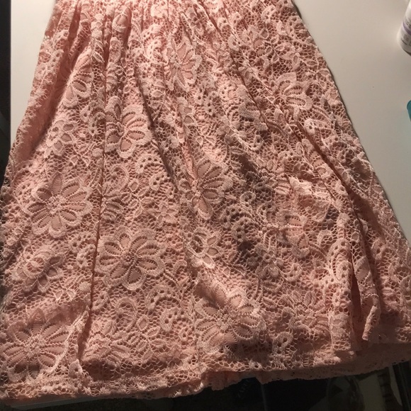 Pink semi formal dress in size 0 - Picture 3 of 3
